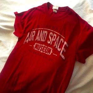 ✨Straight out of the Smithsonian , Red T Shirt